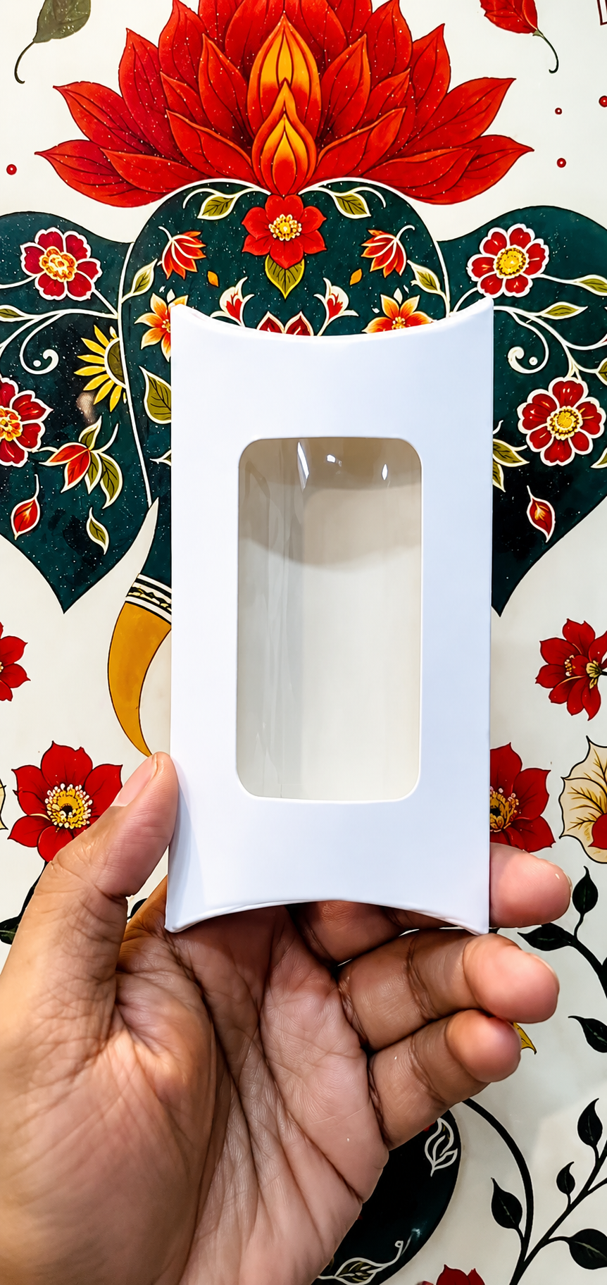 White Pillow Box