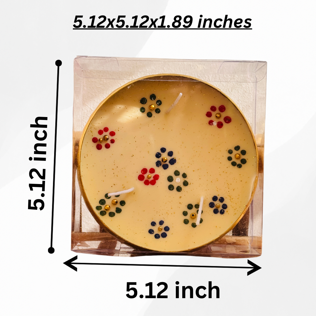 5.12x5.12x1.89 inches PVC Box | 5 inch Urli Pvc Box | Only Box