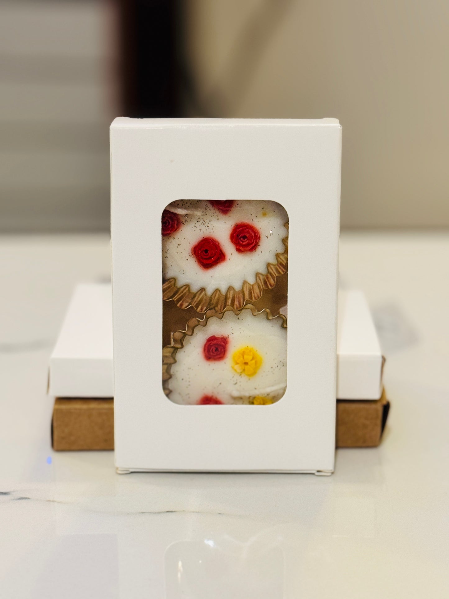 6 pc T-Light Box | White Tealight Box | 6 pcs White Tlight Box | 5.12×3.35×0.69 inches
