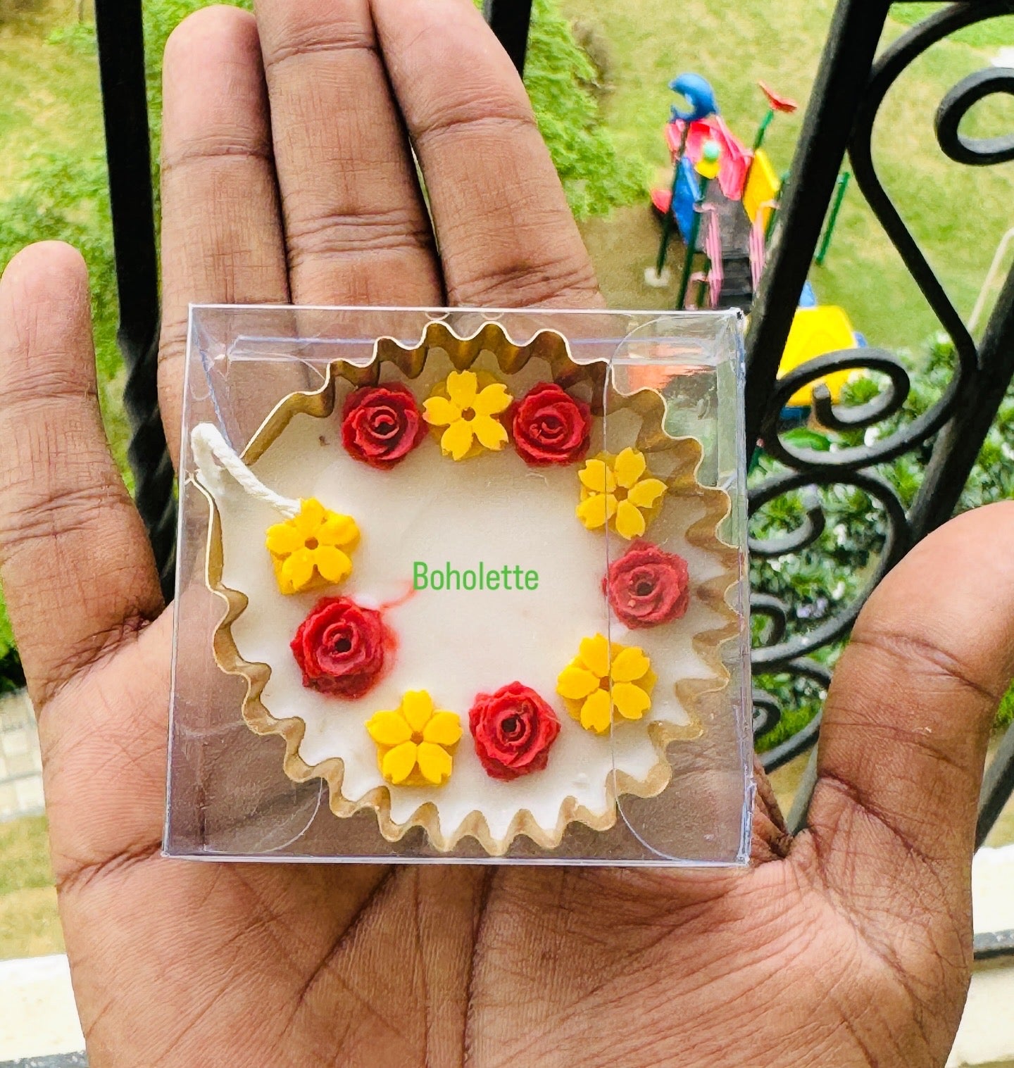 Diya Urli Box | Daisy Candle Box | 2.5 inch Diya box