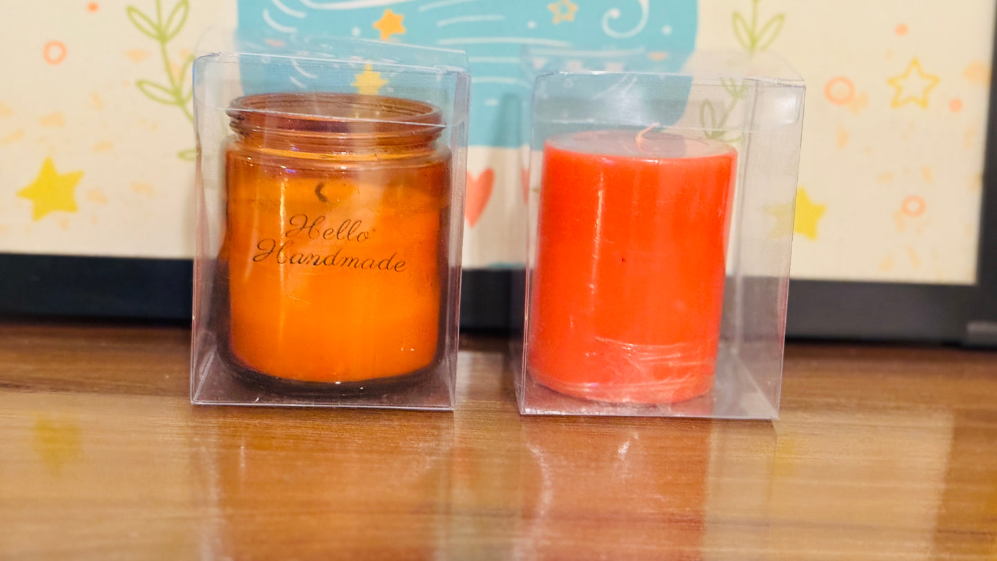 Pvc 1 Jar Pvc Box | 4x3.2x3.2 inch