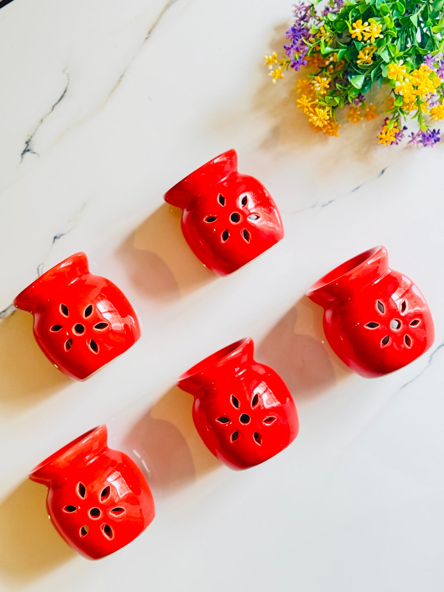 Red Ceramic Diffuser