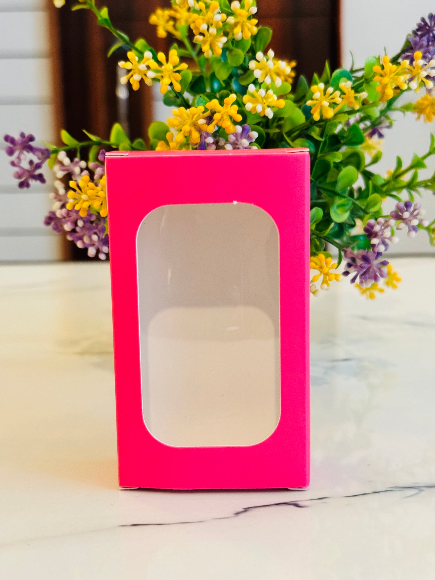 Pink Wax Sachet Box | Only Box