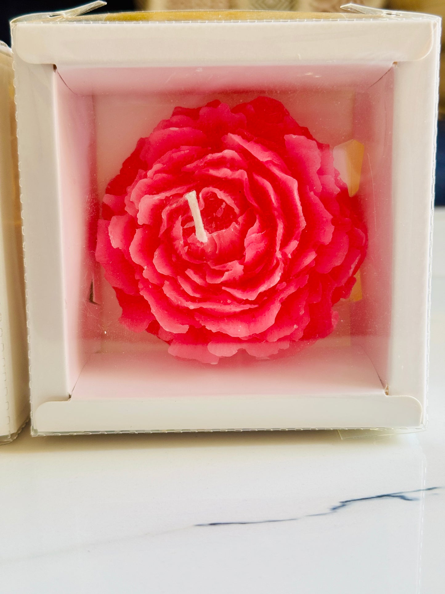 White 4 in 1 Mini Bubble | White Peony Box | 4 in 1 Ladoo Box |