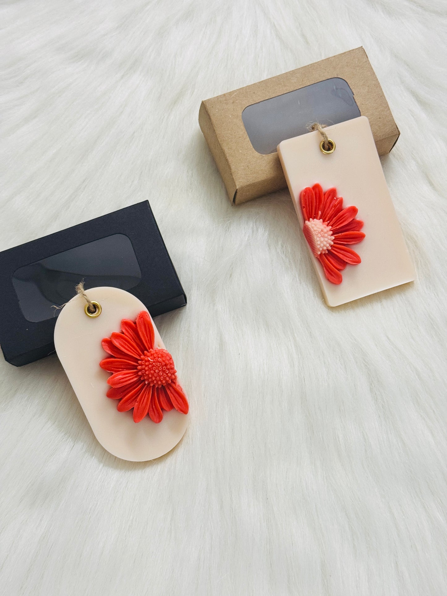 Black Wax Sachet Box | 3.75x2.17x1 inches| Empty Black Wax Tablet Box