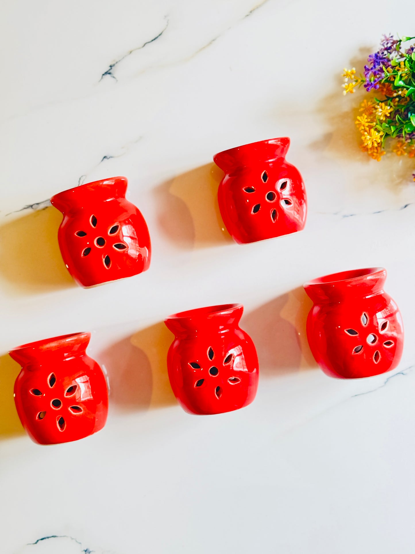 Red Ceramic Diffuser