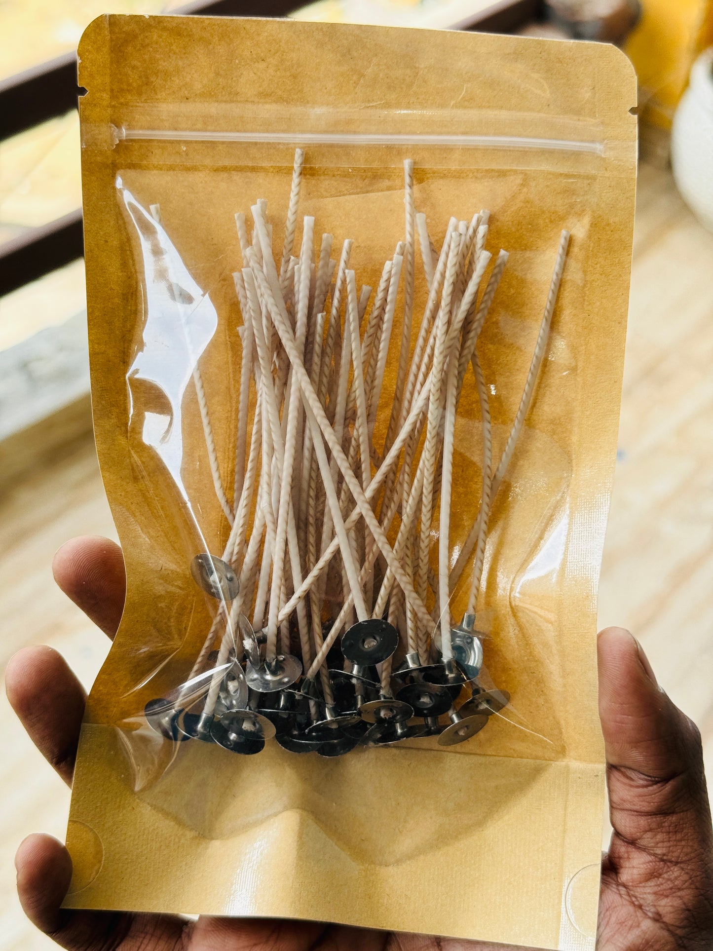 Braided Wick | 4 inch Braided Wick