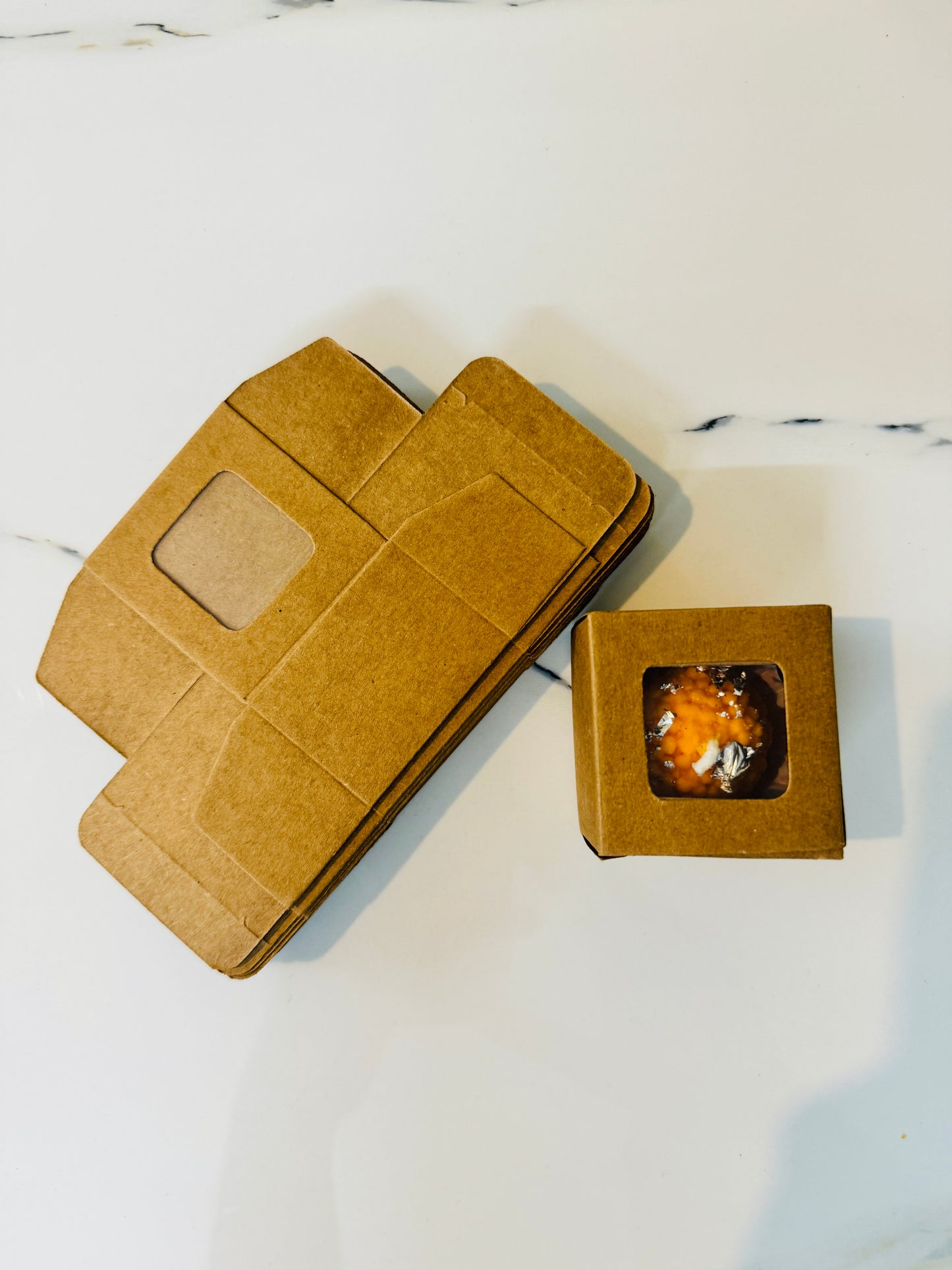 Paper Box 1: Ladoo Paper Box | Mini Bubble Paper Box| 1.6x1.6x1.6 inch