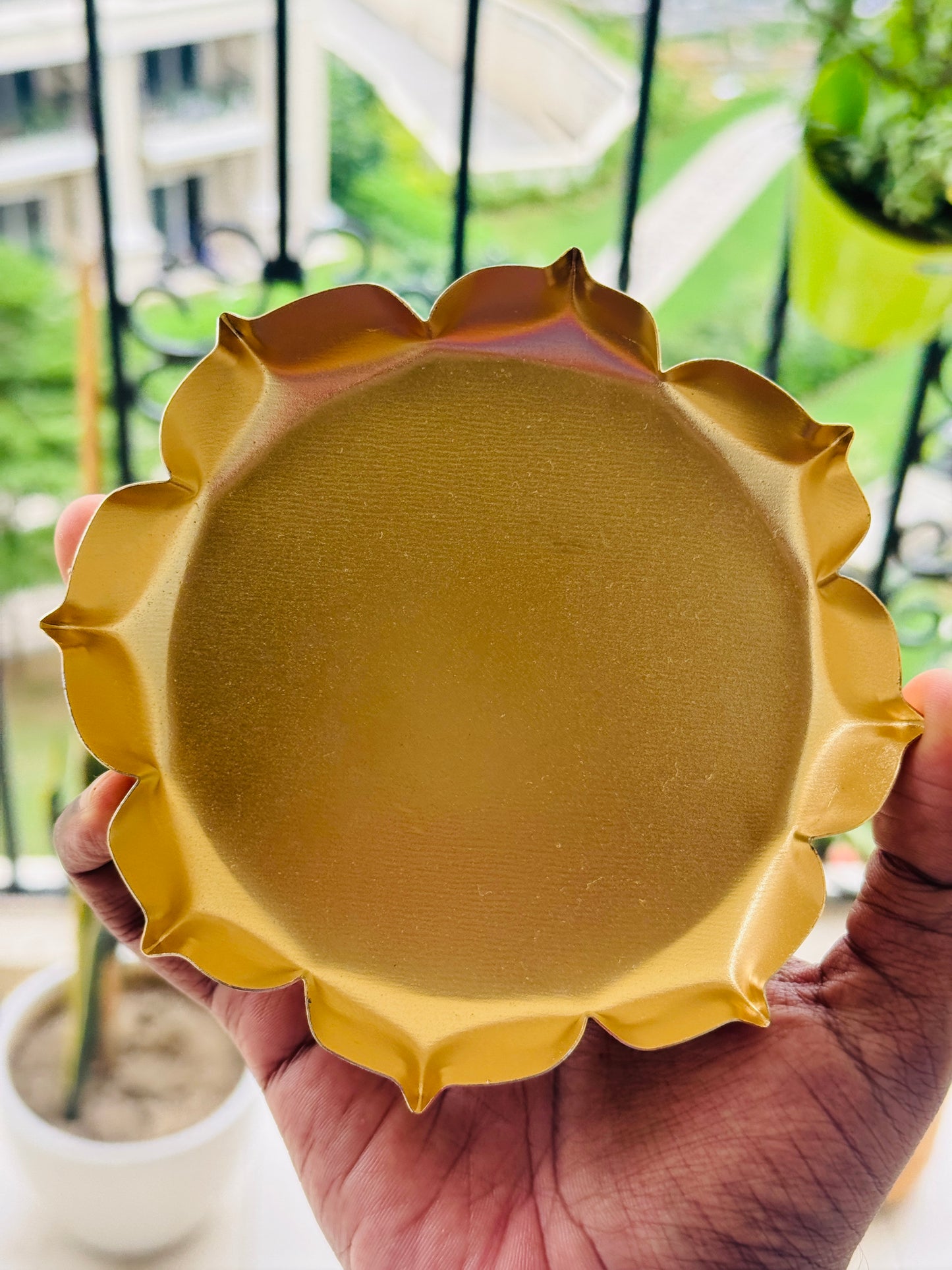 5.5 Inch Urli | Empty Urli | Lotus Urli