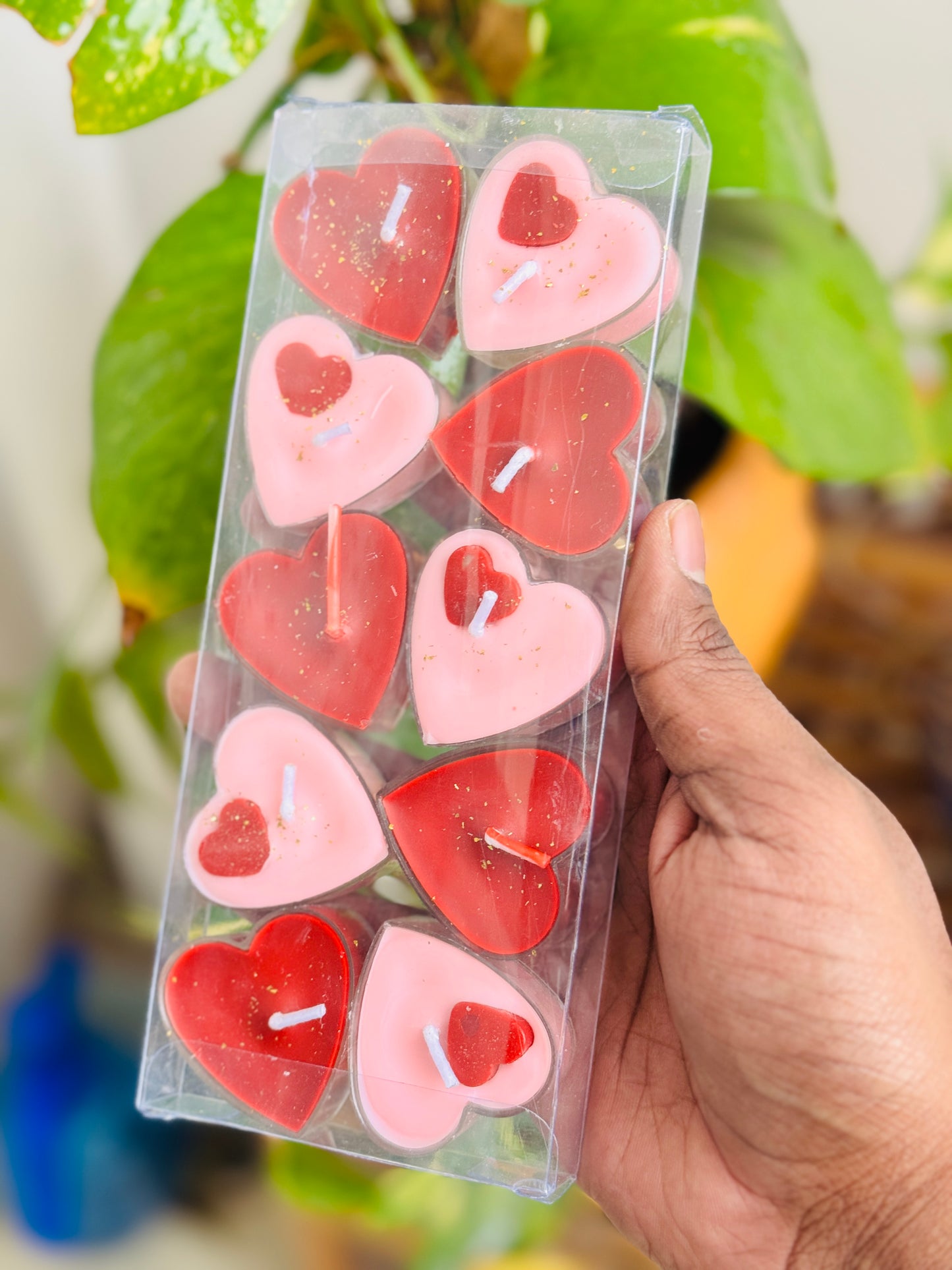Valentine Heart Floating Candles
