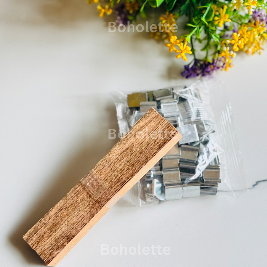 Wooden Wick with Sustainer (5.2 Inch)