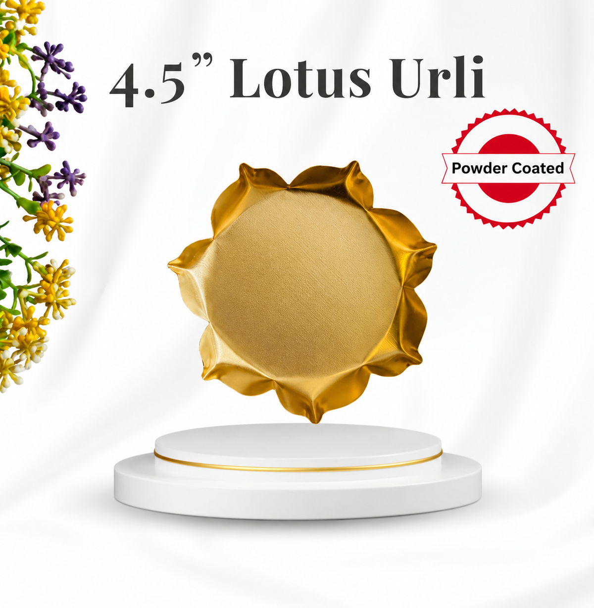 4.5 inch Urli | 4.5” Lotus Urli