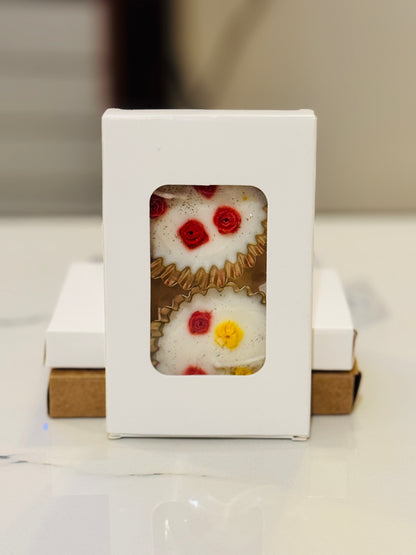 6 pc T-Light Box | White Tealight Box | 6 pcs White Tlight Box | 5.12×3.35×0.69 inches