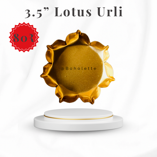 3.5 inch Urli | Empty Urli