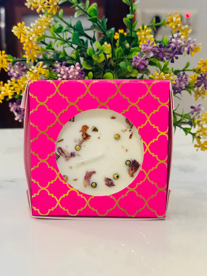 3.5 inch lotus Urli box | Empty Urli Box | 3.7x3.7x0.79 inches