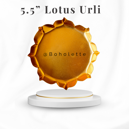 5.5 Inch Urli | Empty Urli | Lotus Urli