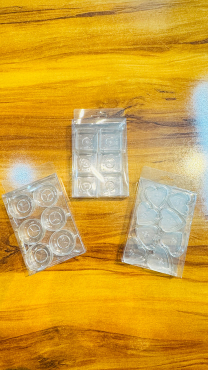 6 Pcs Tealight Pvc Box | Pvc Tlight box| 90x16x129 mm