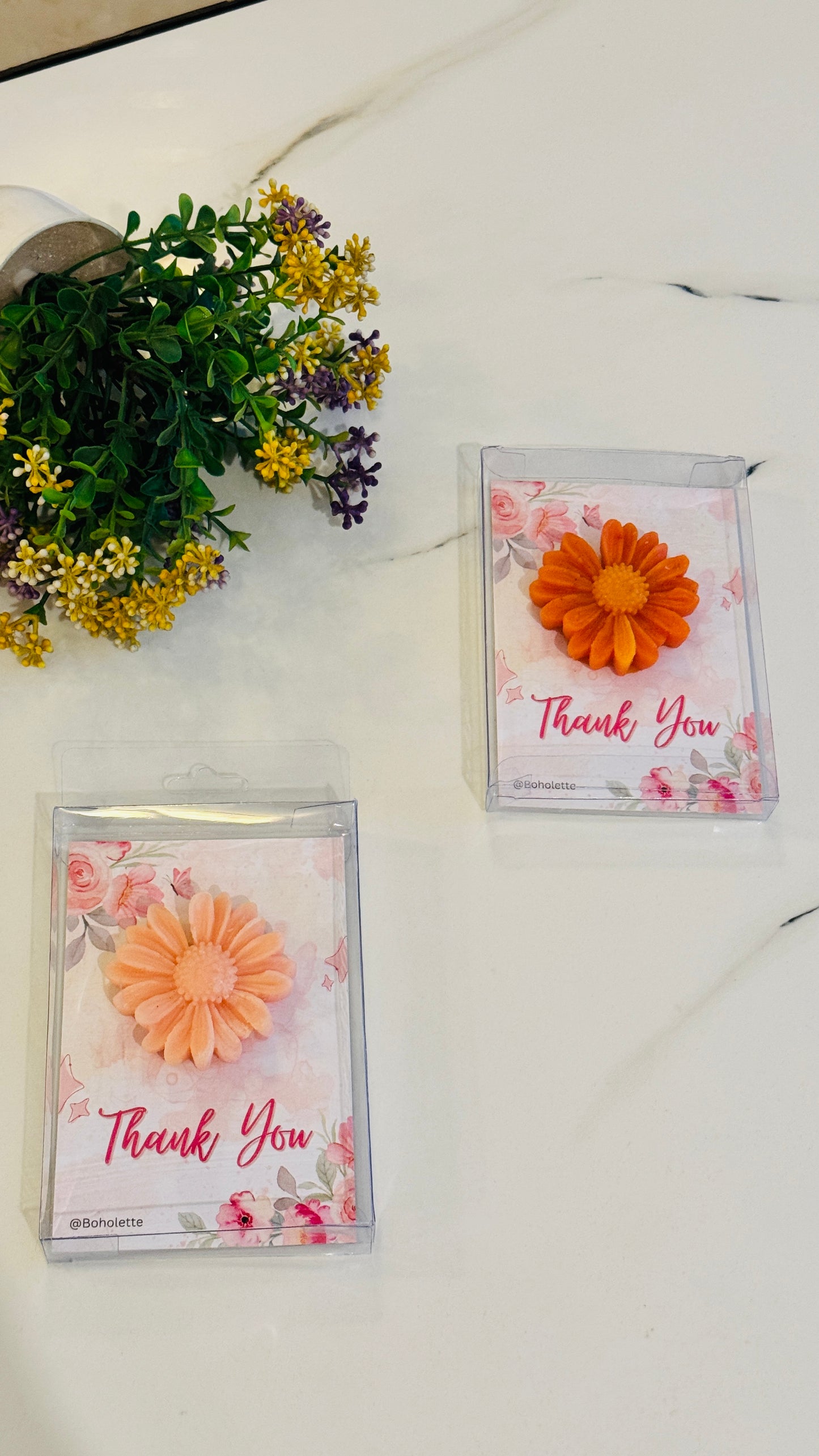 6 Pcs Tealight Pvc Box | Pvc Tlight box| 90x16x129 mm