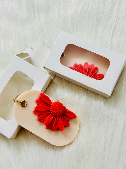 White Wax Sachet Box | 3.75x2.17x1 inches | Empty Box