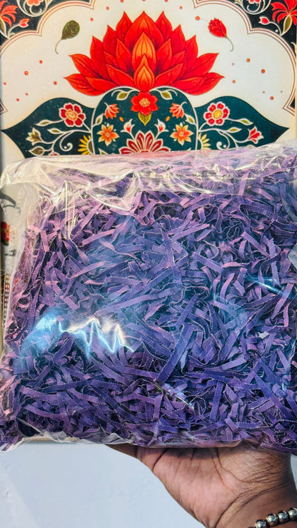 Purple Shredded Paper | 100 gram pack
