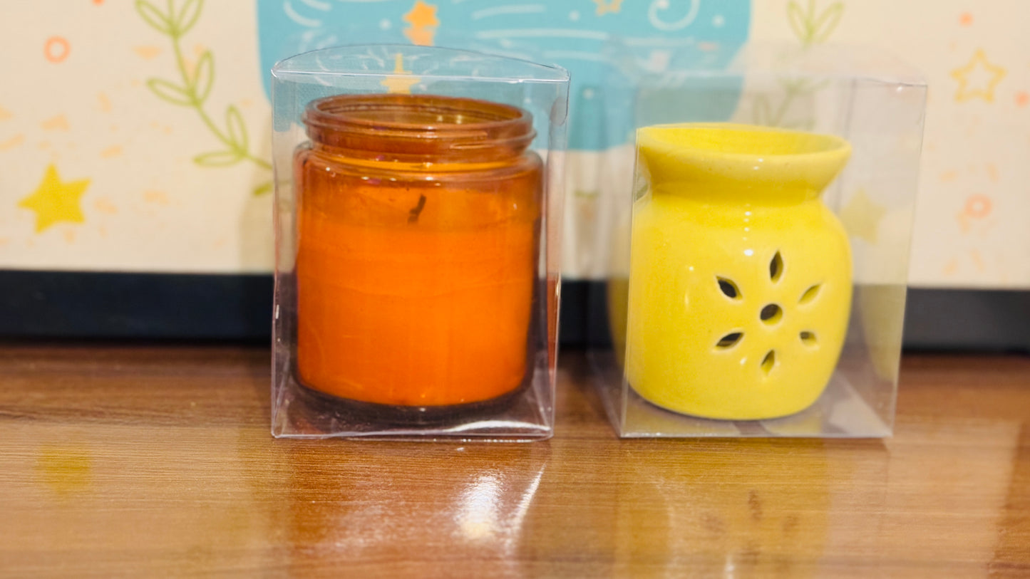 Pvc 1 Jar Pvc Box | 4x3.2x3.2 inch