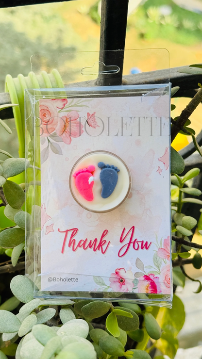 6 Pcs Tealight Pvc Box | Pvc Tlight box| 90x16x129 mm