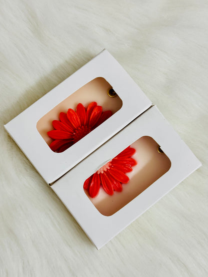White Wax Sachet Box | 3.75x2.17x1 inches | Empty Box