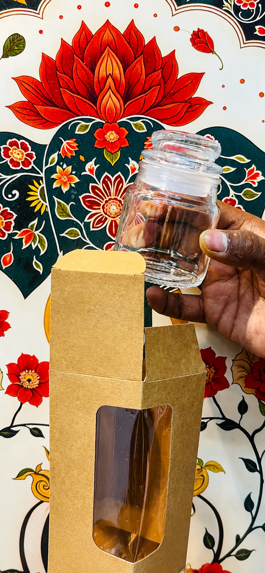 Chai Candle Box | Yankee Jar Box | 2.25x2.25x3.25 inch