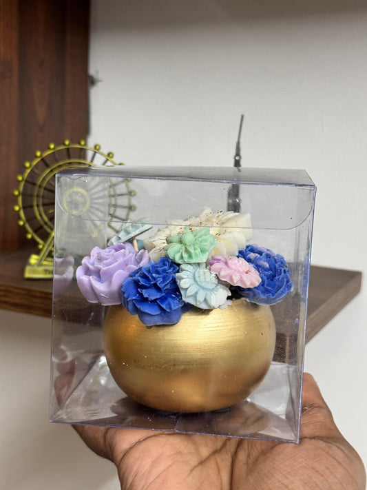 PVC Box 6: 3.9X3.9X3.9 Big Bubble Candle