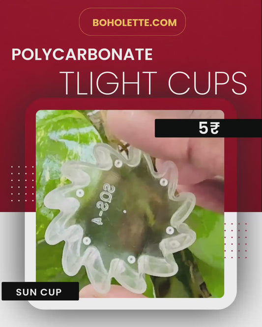 Sun Polycarbonate Tealight