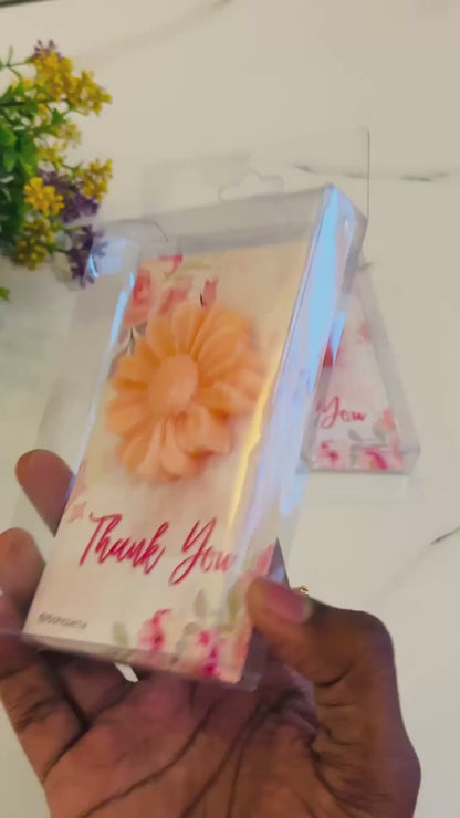 6 Pcs Tealight Pvc Box | Pvc Tlight box| 90x16x129 mm