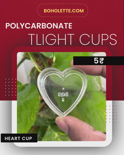 Polycarbonate Heart Tlight